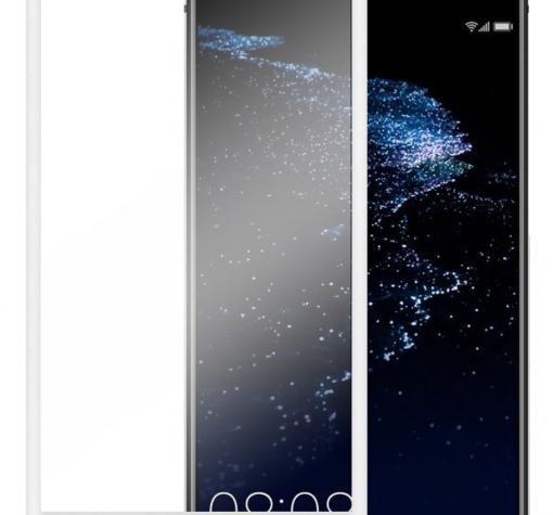 Оригинален 5D full cover Tempered glass screen protector ROAR / Оригинален извит стъклен скрийн протектор ROAR за Huawei Mate 10 Lite - бял