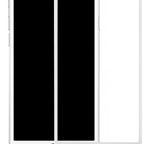 5D full cover Tempered glass screen protector Apple iPhone 7 / iPhone 8 / Извит стъклен скрийн протектор Apple iPhone 7 / iPhone 8 - бял