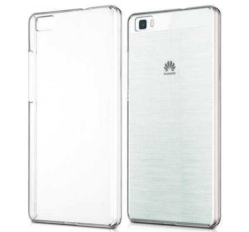 Луксозен силиконов калъф / гръб / TPU Mercury GOOSPERY Jelly Case за Huawei Ascend P8 Lite - прозрачен