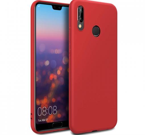 Луксозен силиконов калъф / гръб / Nano TPU за Samsung A50/A30s/A50s - червен