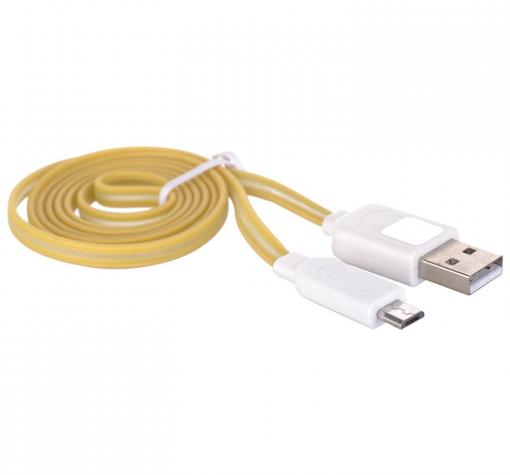 Micro USB LIGHT кабел - светещ