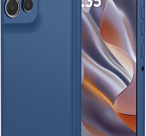 Силиконов калъф / кейс / Nano TPU за Motorola Moto G15 - син гръб със защита за камерата