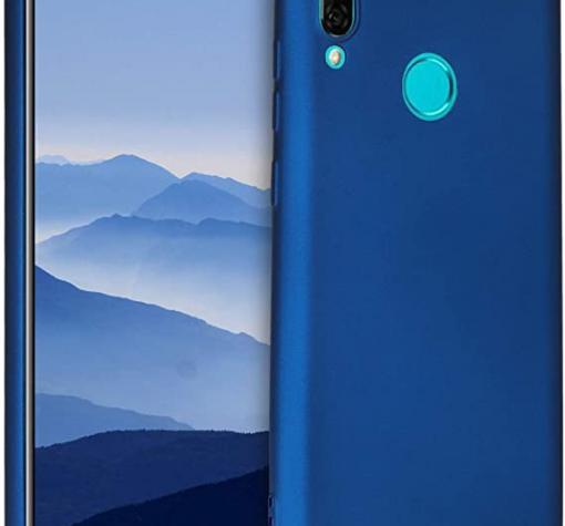 Силиконов калъф / гръб / TPU за Samsung A20s - тъмно син / мат