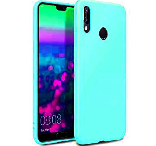 Силиконов калъф / гръб / TPU за Huawei Y6p - зелен