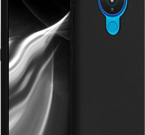 Силиконов калъф / гръб / TPU за Nokia 1.4 - черен / мат