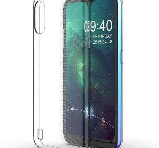 Ултра тънък силиконов калъф / гръб / TPU Ultra Thin за Samsung A01 - прозрачен