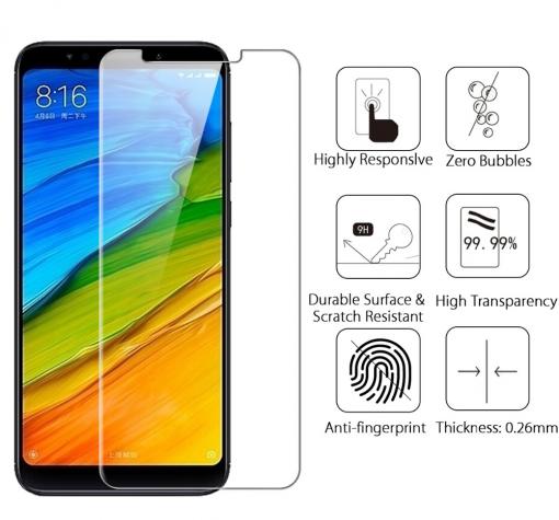 Стъклен скрийн протектор / 9H Magic Glass Real Tempered Glass Screen Protector / за дисплей нa Xiaomi Redmi 5 Plus / Redmi Note 5