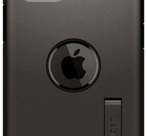 Оригинален гръб Spigen Tough Armor със стойка за Apple iPhone 13 Pro Max 6.7" - графитен