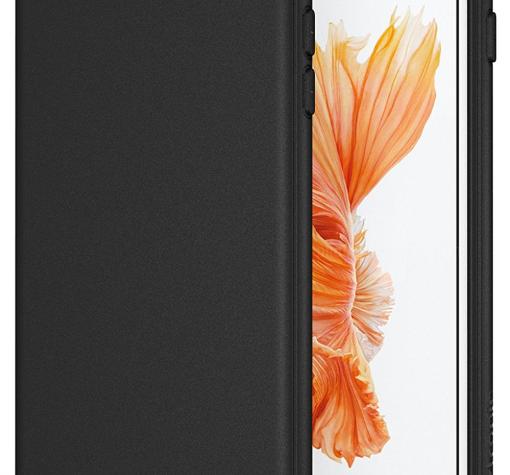 Ултра тънък силиконов калъф / гръб / TPU Ultra Thin за Apple iPhone 7 Plus - черен / мат