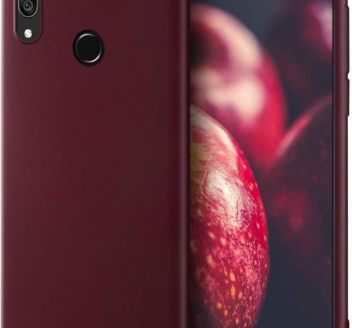 Силиконов калъф / гръб / TPU за Huawei P40 Lite E - бордо / мат
