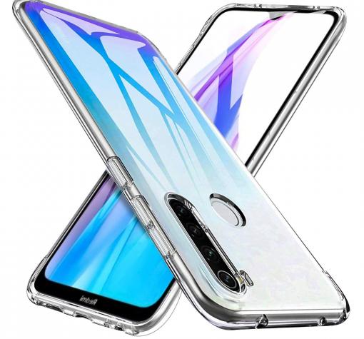Ултра тънък силиконов калъф / гръб / TPU Ultra Thin за Xiaomi Redmi Note 8 - прозрачен