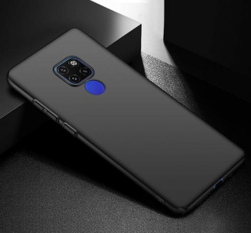 Силиконов калъф / гръб / TPU за Huawei Mate 20 - черен / мат