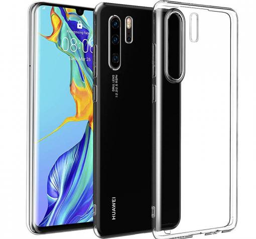 Силиконов калъф / гръб / TPU за Huawei P30 Pro - прозрачен