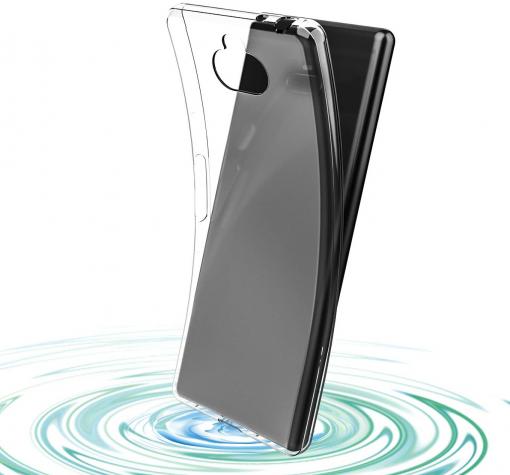 Ултра тънък силиконов калъф / гръб / TPU Ultra Thin за Sony Xperia 10 / XA3 - прозрачен