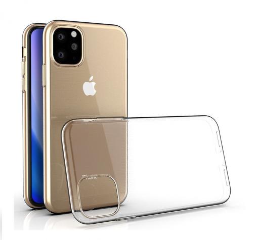 Ултра тънък силиконов калъф / гръб / TPU Ultra Thin за Apple iPhone 11 Max - прозрачен