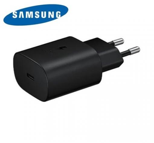 Оригинално зарядно / адаптер / за Samsung S22 Plus 5G EP-TA800EBE Super Charge 25W / Type-C - черен
