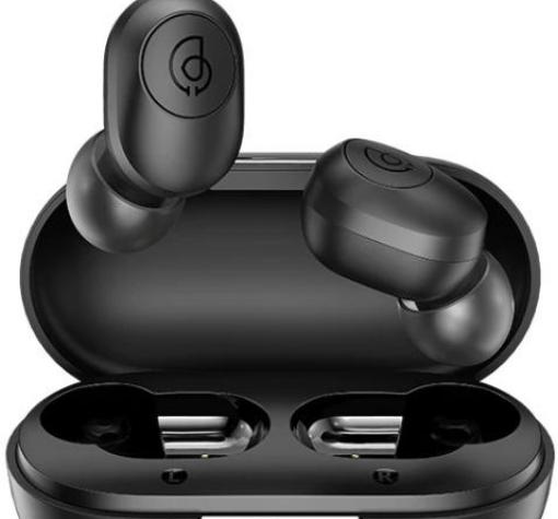 Оригинални безжични Bluetooth слушалки Haylou GT2S EarBuds за Xiaomi / handsfree / - черни