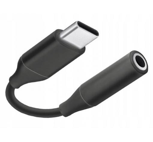 Оригинален аудио адаптер за Samsung / USB-C 3.5mm - черен