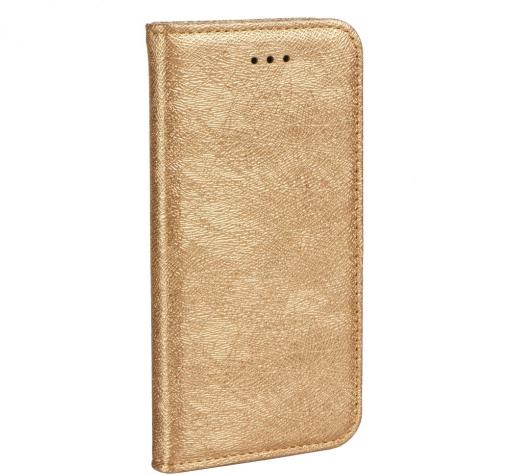 Лукзозен кожен калъф Magic Book със стойка за Samsung Note 8 N950 - златист