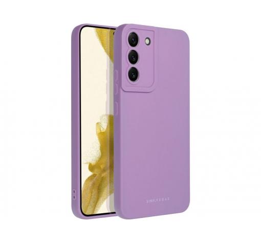 Силиконов калъф / гръб / кейс за Samsung S23 5G - лилав със защита за камерата