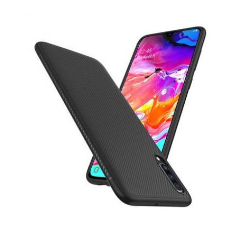 Силиконов калъф / гръб / TPU за Huawei Honor 8S - черен / carbon