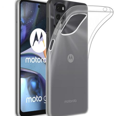 Силиконов калъф / гръб / TPU кейс за Motorola Moto G22 - прозрачен