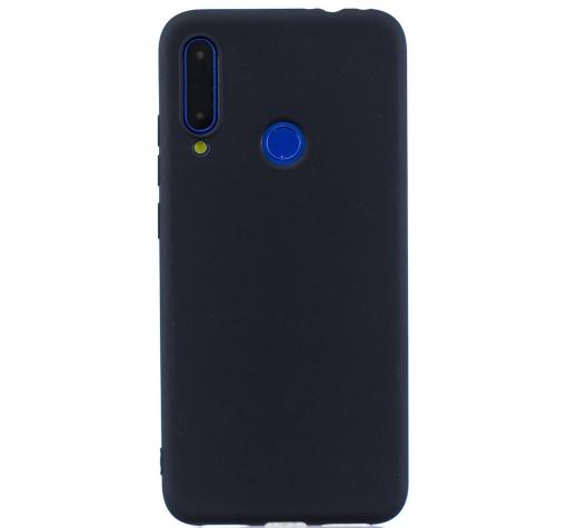 Луксозен силиконов калъф / гръб / Nano TPU за Huawei Y6p - черен