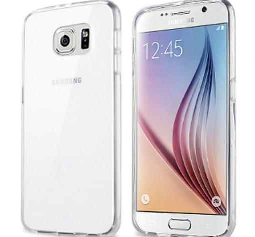 Силиконов калъф / гръб / TPU за Samsung S6 G920 - прозрачен