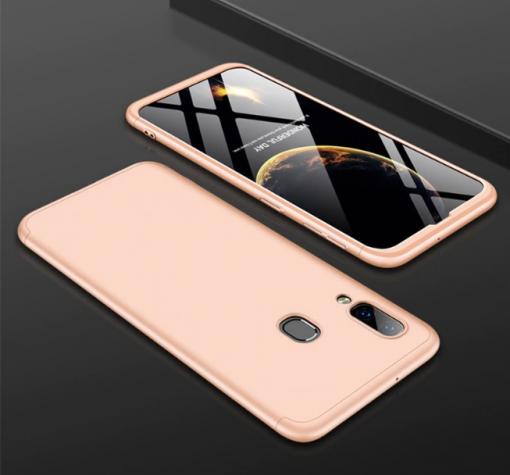 Твърд гръб Magic Skin 360° FULL за Samsung A10s - златист