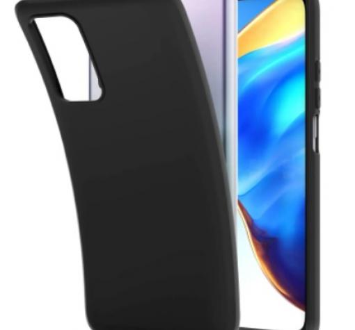 Силиконов калъф / гръб / TPU кейс за Samsung A13 4G - черен / мат