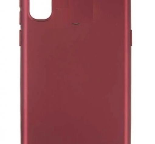 Силиконов калъф / гръб / TPU за Samsung A13 5G / A04s - бордо / мат