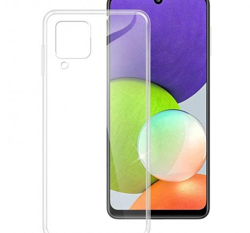 Луксозен силиконов калъф / гръб / TPU 2.0mm за Samsung A22 4G - прозрачен