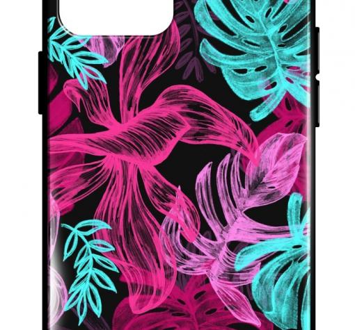 Луксозен стъклен гръб LUXO кейс за Samsung A22 4G - Neo Flora