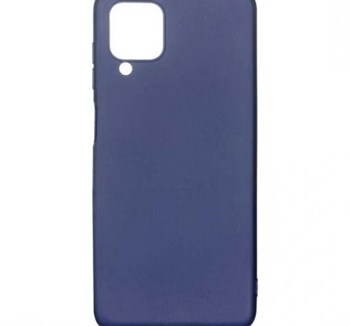 Силиконов калъф / гръб / TPU кейс за Samsung A22 4G - тъмно син / мат