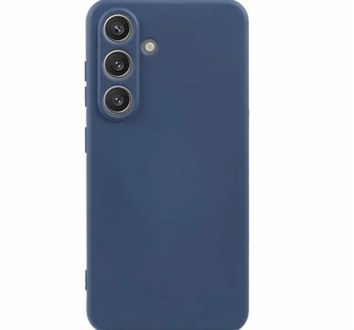 Силиконов калъф / кейс / Nano TPU за Samsung A26 / Samsung A17 - тъмно син гръб със защита за камерата