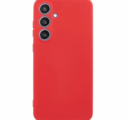 Силиконов калъф / кейс / Nano TPU за Samsung A36 5G - червен гръб със защита за камерата