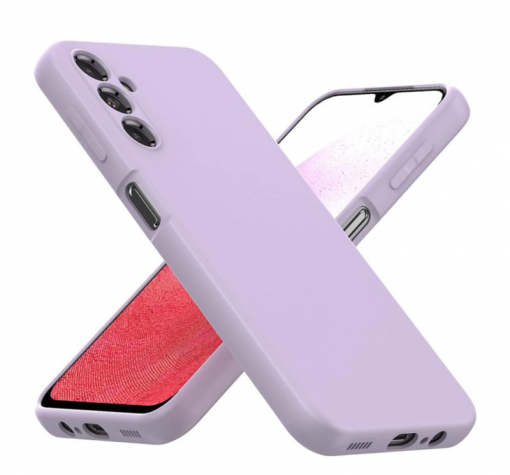 Силиконов калъф / кейс / Nano TPU за Samsung A36 5G - лилав гръб със защита за камерата