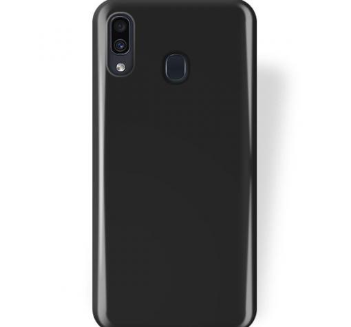 Силиконов калъф / гръб / TPU NORDIC Jelly Case за Samsung A40 - черен