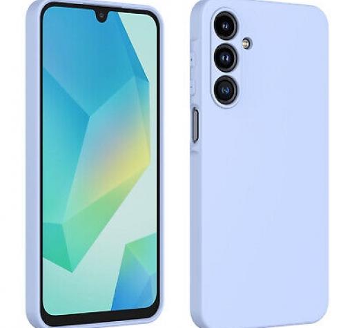 Силиконов калъф / кейс / Nano TPU за Samsung A56 5G - светло син гръб със защита за камерата