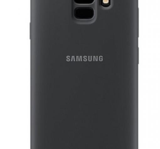 Оригинален гръб Silicone Cover за Samsung A6 2018 - черен
