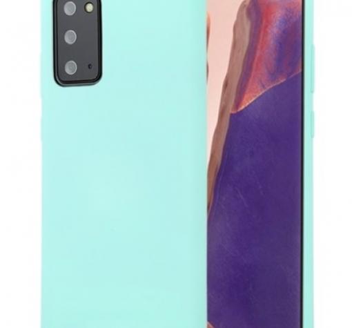 Луксозен силиконов калъф / гръб / Nano TPU кейс за Samsung A72 5G - мента