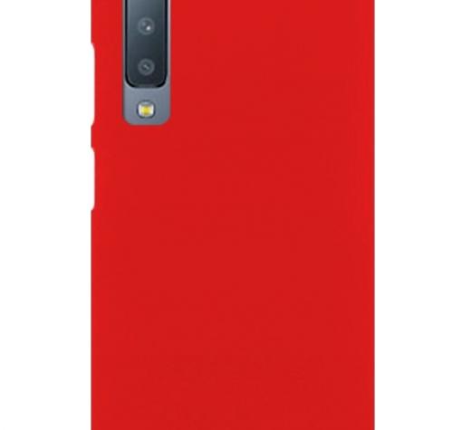 Луксозен силиконов калъф / гръб / TPU Mercury GOOSPERY Soft Jelly Case за Samsung A7 2018 A750F - червен