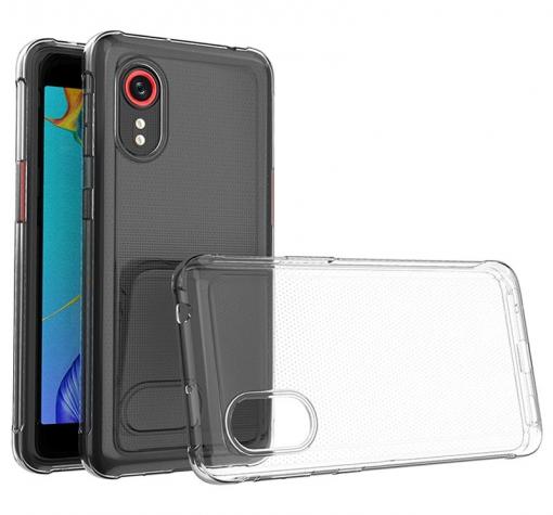 Силиконов калъф / гръб / TPU за Samsung XCover 5 - прозрачен