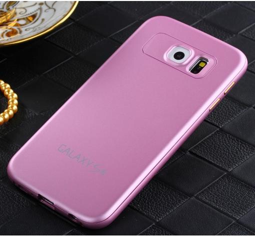 Твърд гръб Magic Skin за Samsung S6 Edge G925 - розов