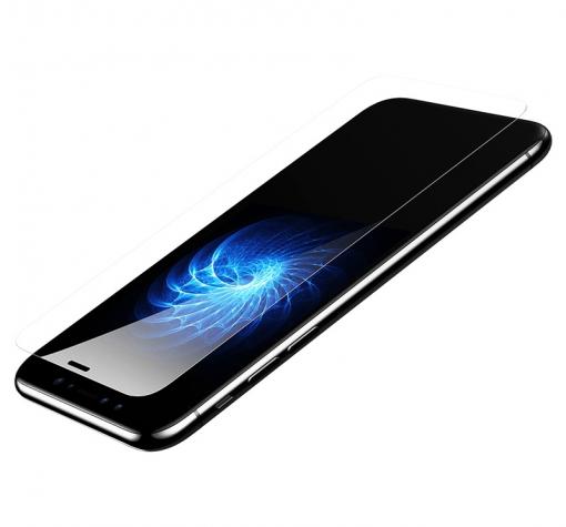 Удароустойчив извит скрийн протектор / 3D full cover Screen Protector за дисплей на Apple iPhone X
