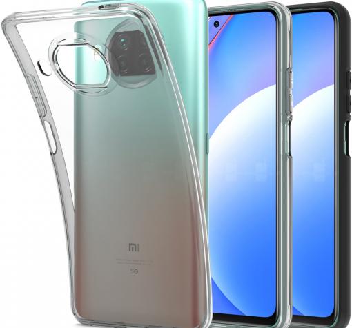 Силиконов калъф / гръб / TPU за Xiaomi Mi 10T Lite - прозрачен