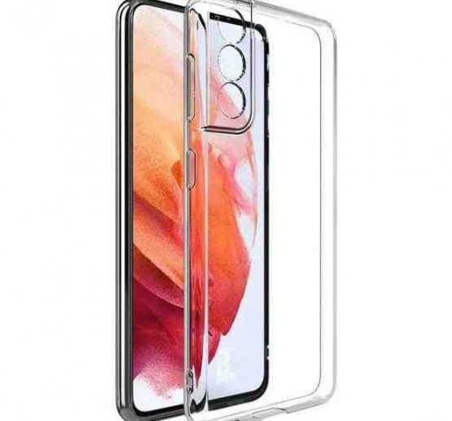 Силиконов калъф / гръб / TPU Camera Protection за Samsung S21 FE 5G - прозрачен