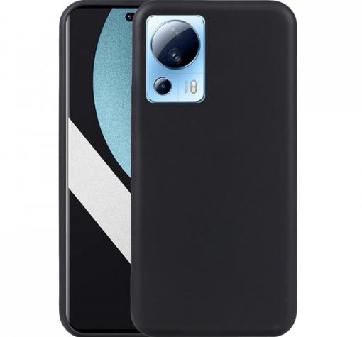Силиконов калъф / гръб / кейс за Xiaomi 13 Lite - черен