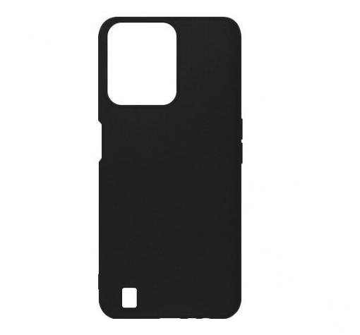 Силиконов калъф / гръб / TPU кейс за Realme C31 - черен / мат
