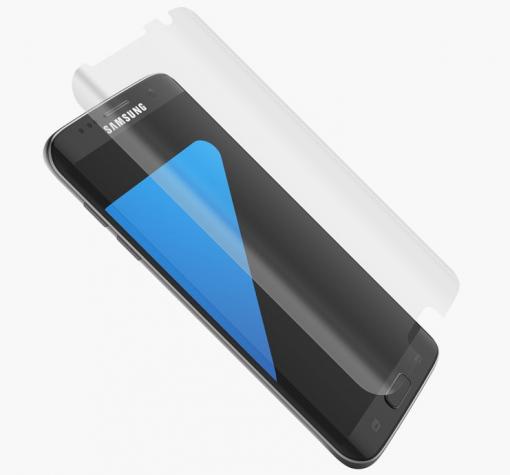 Скрийн протектор извит Full Screen за Samsung S7 Edge G935 - кристално прозрачен